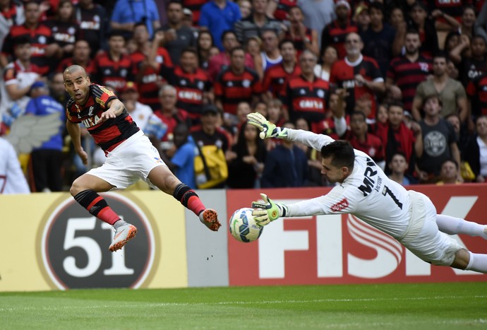 Emerson Sheik Victor Flamengo x Atlético-MG (Foto: André Durão)