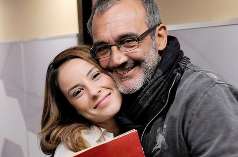 Rogério Gomes com Andreia Horta (Foto: Globo / Estevam Avellar)
