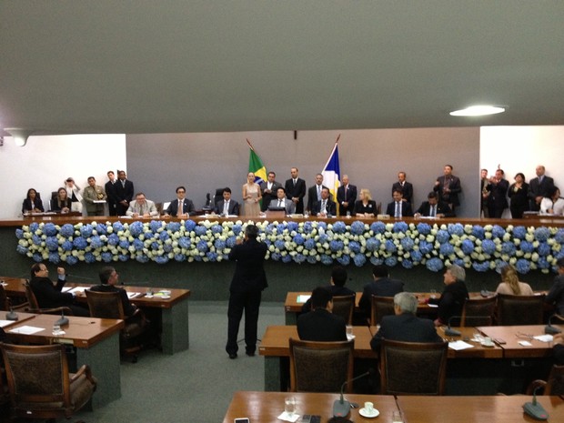 A maioria absoluta dos deputados votaram em Sandoval Cardoso para governador (Foto: Jesana de Jesus/G1)