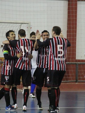 São Paulo/Suzano Futsal (Foto: Thiago Fidelix)