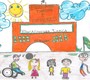 Crianças fazem desenhos sobre cidadania e Justiça (Divulgação/CNJ)