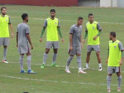 Fluminense treino Laranjeiras (Foto: Hector Werlang)