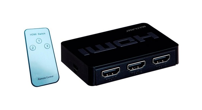 Hub HDMI com 3 portas Multilaser Wl290 (Foto: Divulgação/Multilaser)