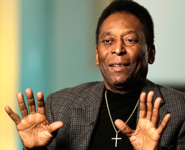 Pelé entrevista (Foto: AP)