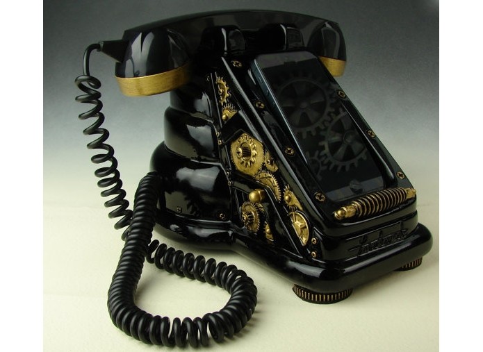 Capa para iPhone 5s emula telefone antigo com dimensões reais (Foto: Divulgação/iRetrofone)