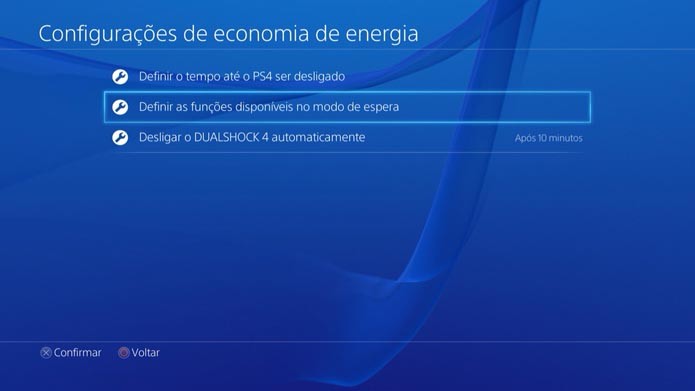 Playstation 4: como fazer downloads com o console desligado (Foto: Reprodução/Murilo Molina)