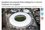 Arenas da Copa estão à venda em classificados, ironiza site (reprodução)