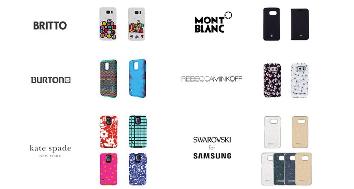 Capas de marcas famosas (Foto: Divulgação/Samsung)