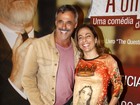 Cissa Guimarães vai ao teatro no Rio