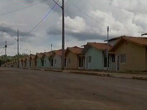 Casas eram vendidas no Residencial Sul (Foto: Reprodução/Inter TV)