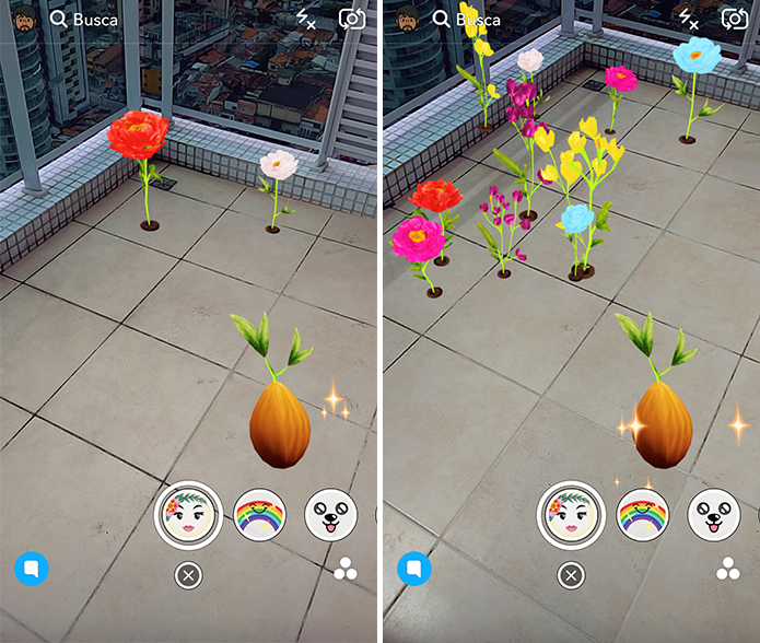 Plante um jardim virtual em qualquer lugar (Foto: Reprodução/Paulo Alves)