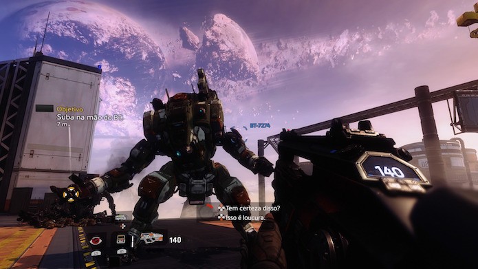 Titanfall 2: sistema de combate é o melhor entre os FPS (Foto: Reprodução/Victor Teixeira)