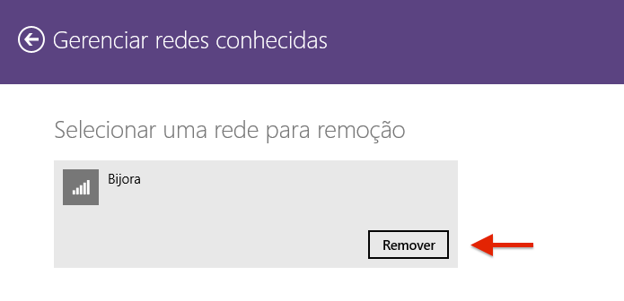 Removendo uma rede Wi-Fi (Foto: Reprodução/Helito Bijora)