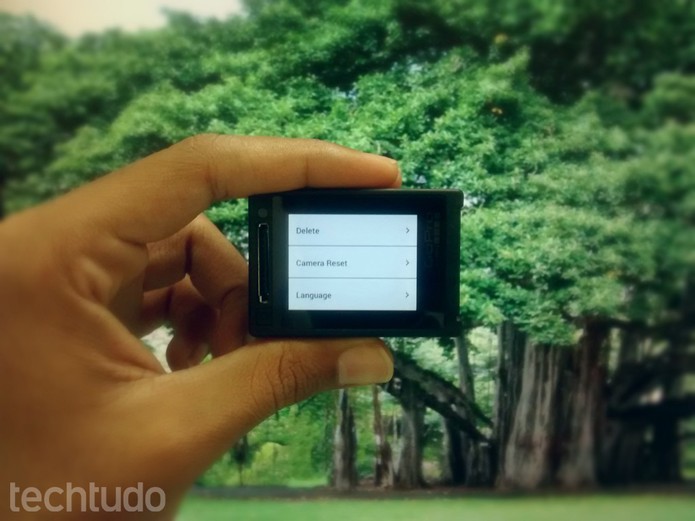 GoPro: desça a tela e localize a opção “Camera Reset” (Foto: Paulo Vasconcellos/TechTudo) GoPro: desça a tela e localize a opção “Camera Reset” (Foto: Paulo Vasconcellos/TechTudo)