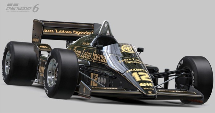 A Lotus pilotada por Senna será uma das novidades em Gran Turismo 6 (Foto: Divulgação) (Foto: A Lotus pilotada por Senna será uma das novidades em Gran Turismo 6 (Foto: Divulgação))