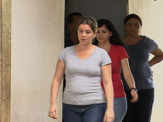 Natália Ponte foi libertada por volta das 17h30 desta quarta-feira da Cadeia Feminina de Franca, SP (Foto: Reprodução/EPTV)