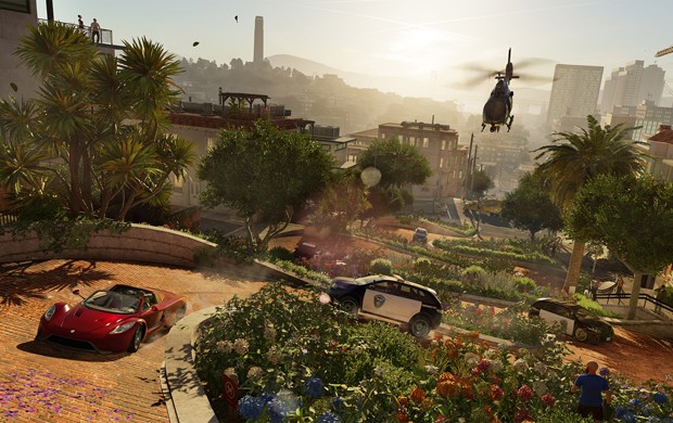 Cidade de San Francisco (EUA) é palco do novo game 'Watch Dogs 2' (Foto: Divulgação/Ubisoft)