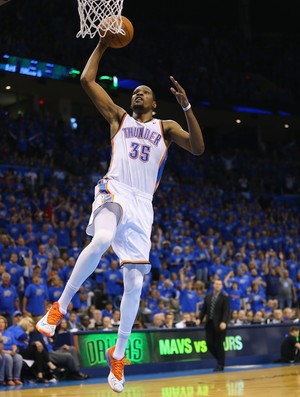 Kevin Durant, Thunder x Grizzlies (Foto: Getty)