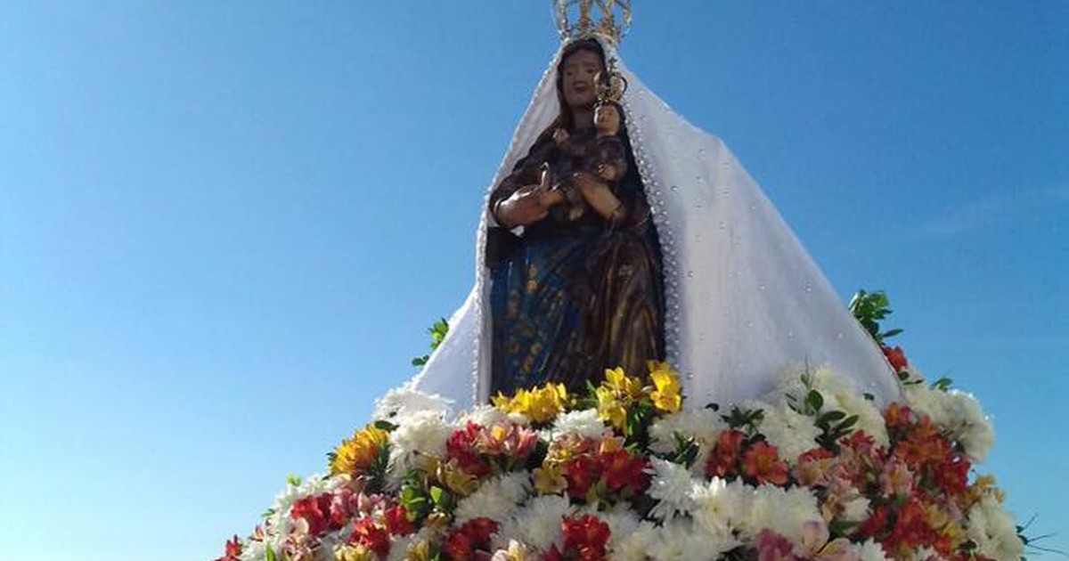 Saquarema, RJ, promove procissão para Nossa Senhora de Nazareth - Globo.com
