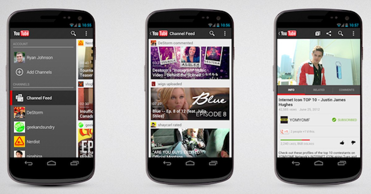 G1 - Google lança nova versão de aplicativo do YouTube para Android ...