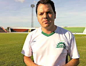 Tarcisio Pugliese, treinador do Icasa (Foto: Diego Morais / Globoesporte.com)
