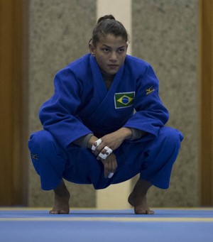 Sarah Menezes treino seleção judô Mangaratiba (Foto: Marcio Rodrigues/MPIX/CBJ)