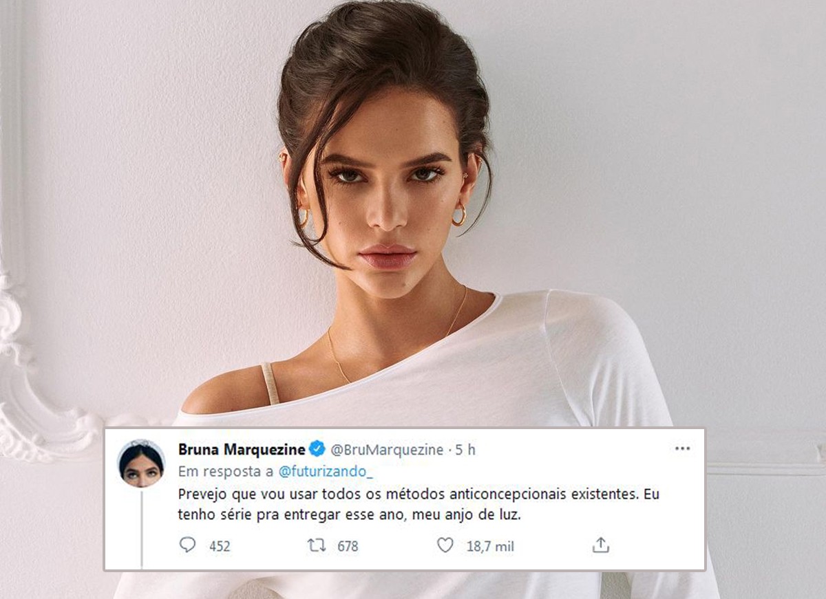 Bruna Marquezine (Foto: Reprodução / Instagram e Twitter) Bruna Marquezine (Foto: Reprodução / Instagram e Twitter)