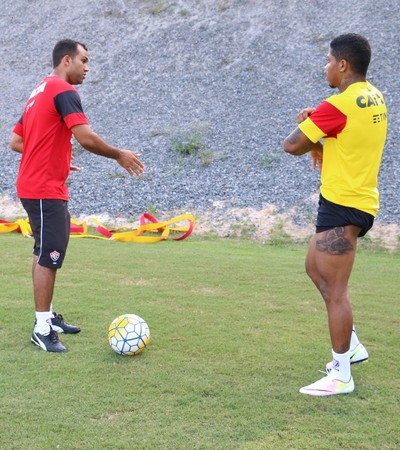 Vitória; treino; Toca do Leão; Barradão; Marinho (Foto: Francisco Galvão/EC Vitória/Divulgação) Vitória; treino; Toca do Leão; Barradão; Marinho (Foto: Francisco Galvão/EC Vitória/Divulgação)