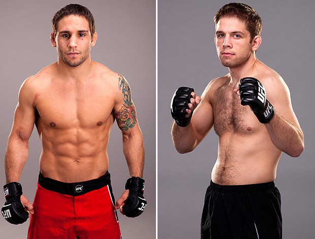 montagem UFC Chad Mendes x Nik Lentz (Foto: Editoria de Arte)