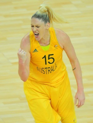 Lauren Jackson Austr?lia basquete (Foto: AFP)