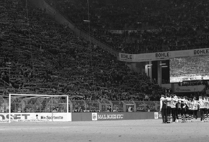 Homenagem Borussia Dortmund (Foto: Reprodução)