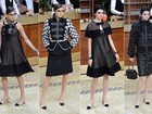 Com Cara Delevingne e Kendall Jenner na passarela, Chanel desfila na semana de moda de Paris