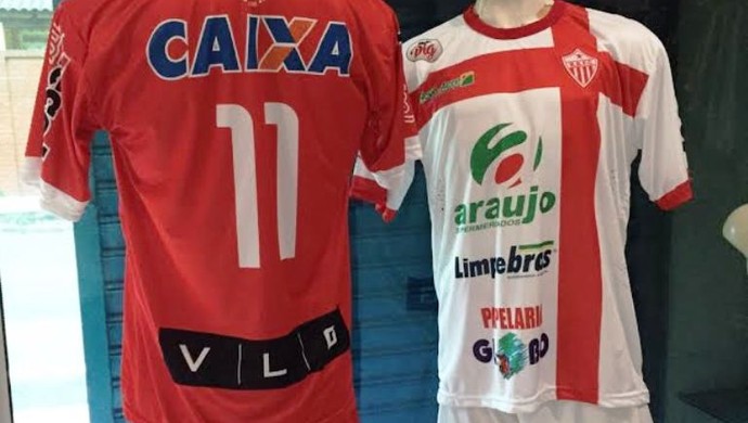 Novas camisas do Rio Branco-AC (Foto: Divulgação/Rio Branco FC)