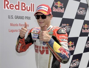 stefan bradl; motogp; laguna seca; treino; motovelocidade (Foto: EFE)