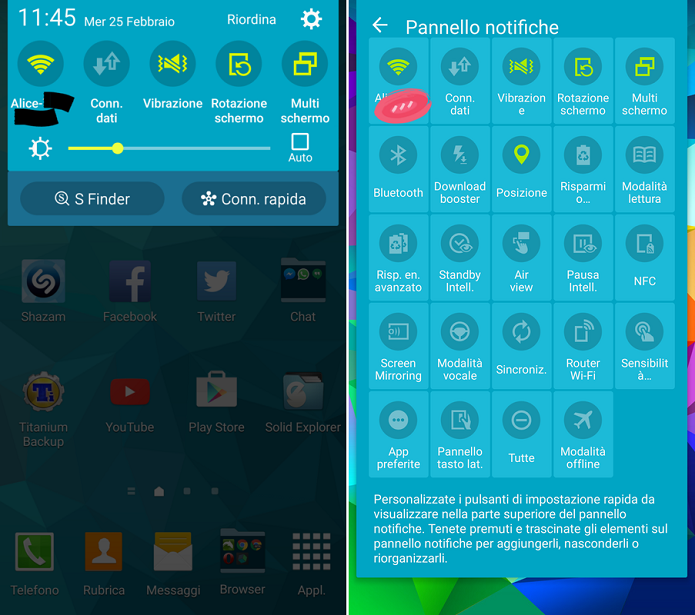 Galaxy S6 tem interface diferente de seus antecessores (Foto: Reprodução/XDA Developers)
