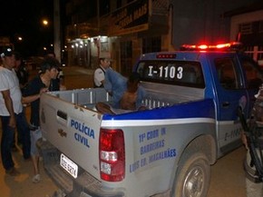 Cinco suspeitos estão envolvidos no crime, quatro menores foram deitods um jovem foi preso pela polícia (Foto: Ivan Gehlen / blogbraga)