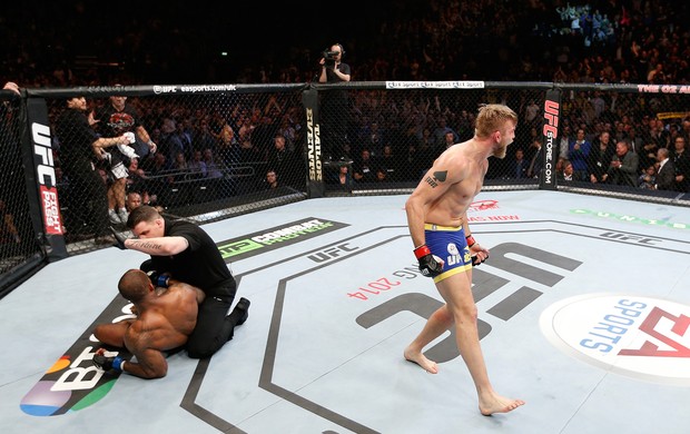Alexander Gustafsson x Jimi Manuwa MMA UFC (Foto: Getty Images)