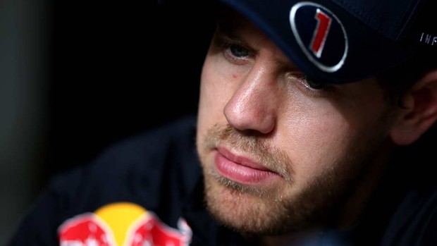 Foto Vettel para carroçel LÍDER SEM CONFIANÇA (Foto: Getty Images)
