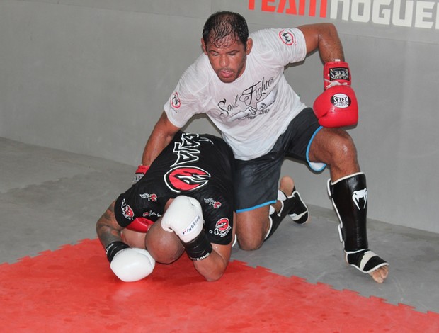 Minotauro e Facada treino MMA Team Nogueira (Foto: Divulgação / Team Nogueira)