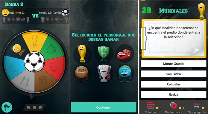 Futeboleando é um divertido quiz para Windows Phone sobre futebol (Foto: Divulgação/Windows Phone Store)