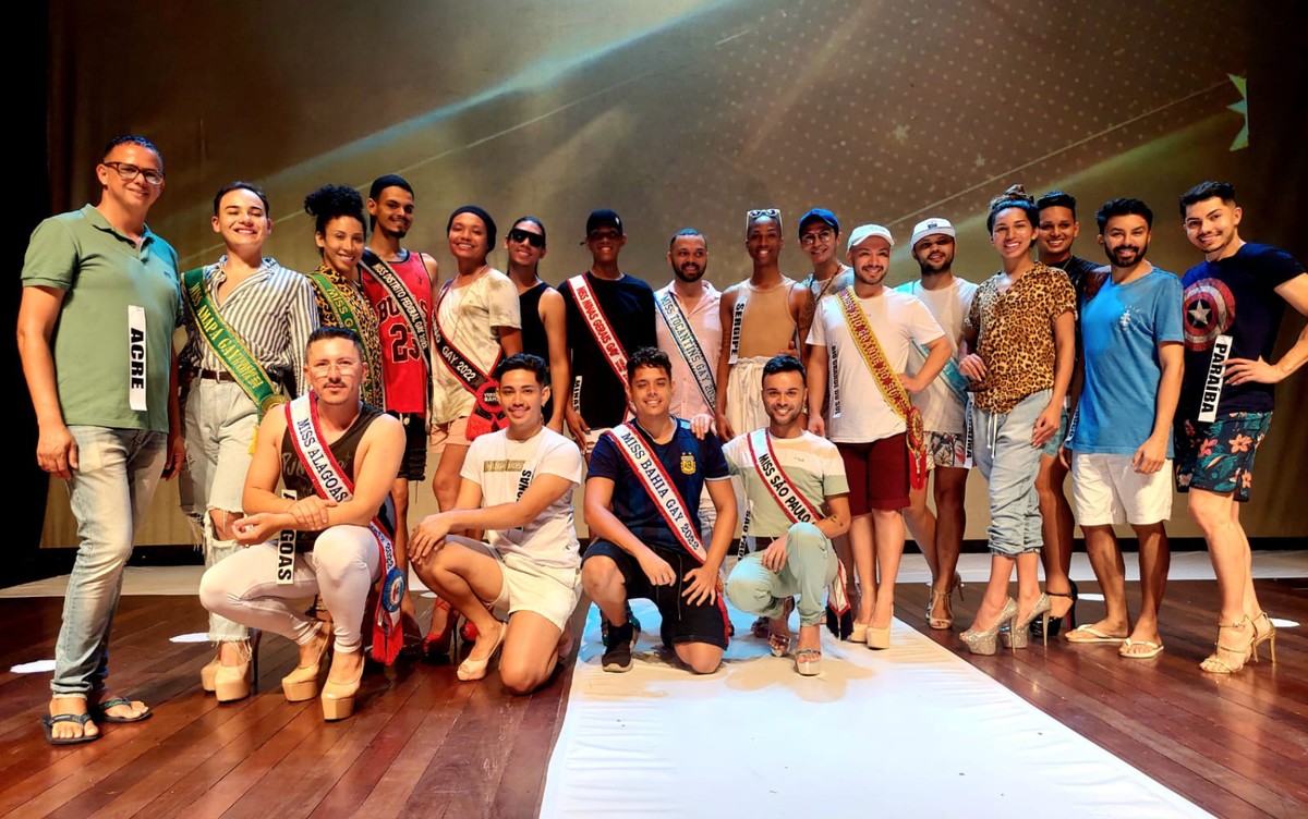 Miss Brasil Gay Vers O Bahia Realizado Nesta Segunda Feira Em Salvador Bahia G