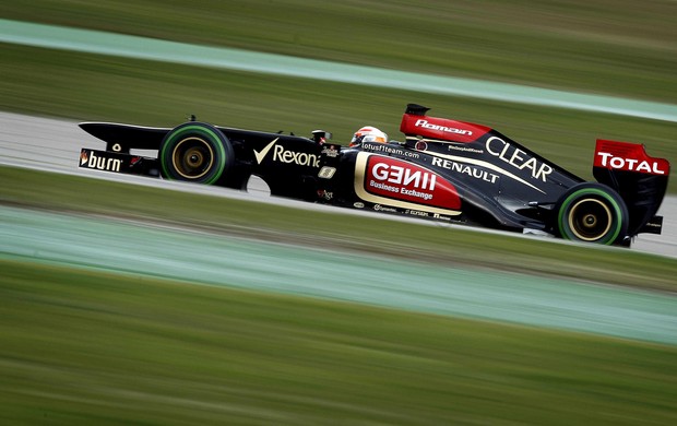 Romain Grosjean Lotus RBR testes Barcelona (Foto: Agência EFE) Romain Grosjean Lotus RBR testes Barcelona (Foto: Agência EFE)