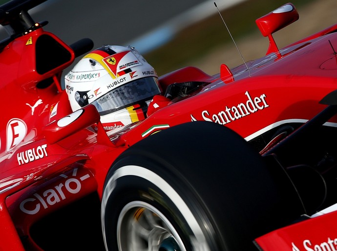 Sebastian Vettel - Ferrari - dia 2 testes Fórmula 1 em Jerez (Foto: Getty Images)