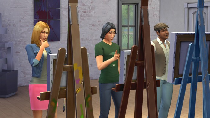 Confira como se tornar um grande pintor em The Sims 4 (Foto: simcitizens.com)