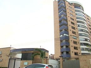 Condomínio onde Lucas Porto morava e escondeu as roupas usadas no dia do homicídio de Mariana Costa, em São Luís (MA) (Foto: Reprodução/TV Mirante) Condomínio onde Lucas Porto morava e escondeu as roupas usadas no dia do homicídio de Mariana Costa, em São Luís (MA) (Foto: Reprodução/TV Mirante)