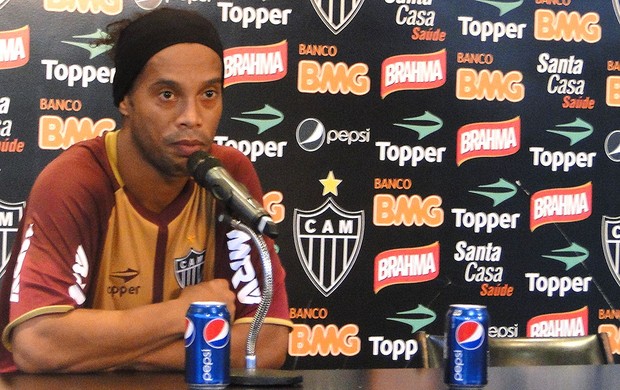 Ronaldinho, Atlético-MG (Foto: Roberto Rodrigues)