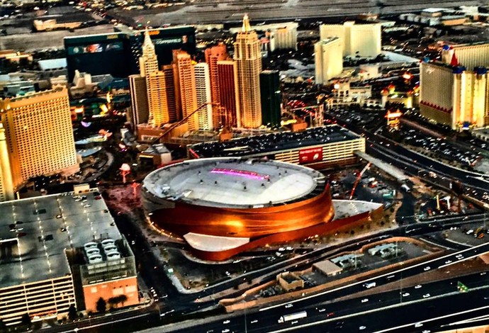 T-Mobile Arena Las Vegas (Foto: Evelyn Rodrigues)