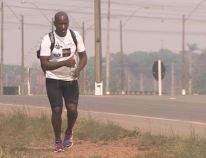 Alteta de RO se prepara para ultramaratona de 48h (Foto: Reprodução/ TV Rondônia)