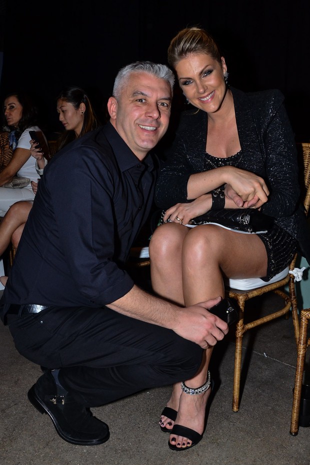 Ana Hickmann e Alexandre Corrêa (Foto: Caio Duran / AgNews)