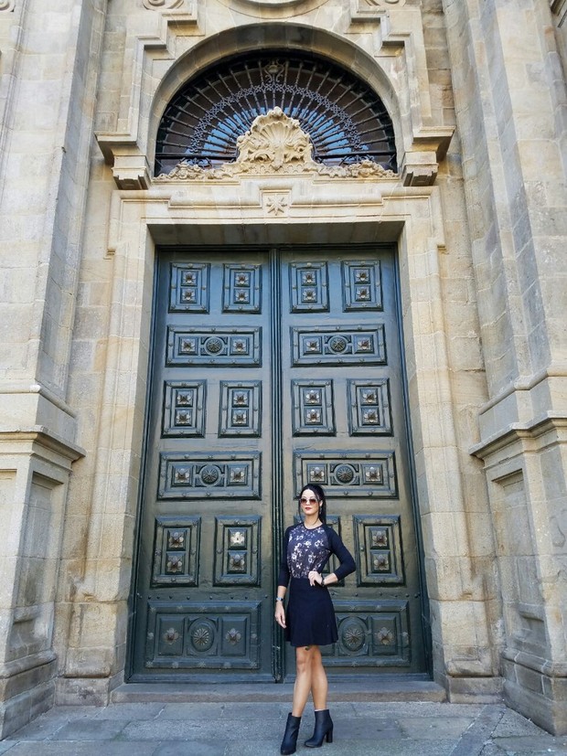 Jennifer de Paula visita Portugal (Foto: Reprodução/Arquivo Pessoal)